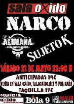 Narco + Sujeto K + AlimaÃ±a Hardcore