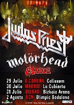 Judas Priest + Motorhead + Saxon