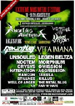 I Xtreme Mas Metal Festival: Legen Beltza + Morphium + Omission + Aggression + Tabula + Killus + The Metal Slug + Far N Hate