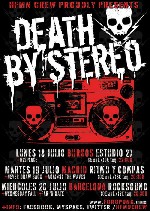 Death by Stereo + Never Draw Back + Against the Waves en Madrid (Julio de 2011)