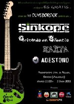 Sinkope + Gritando en Silencio + Kaxta + Adestono