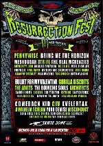 Resurrection Fest: Bullet for my Valentine + Gorilla Biscuits + The Adicts + The Bouncing Souls + Architects + Bastards on Parade