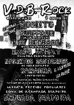 Vomito + Surfface + Malditos Bastardos + Los Kebraos + Iron What? + Cadabra