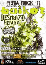 Boikot + Destrozo Hepatiko + Combo Calada + Brigada Rock