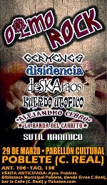 Olmo Rock: Germenes + Disidencia + Deskaraos + Kuerdo Utopico + Alejandro Cerro + Sutil Karmico