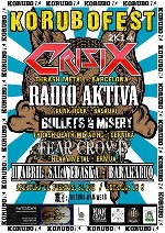 Crisix + Radio Aktiva + Bullets of Misery + Fear Crowd