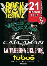 Callahan + La Taberna del Pon + Versus Lorian
