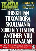 Tejera Rock: Triskelian + Toxovibora + Another You + Skullmania + Suddenly Flatline