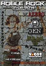 Roble Rock: Azero + Ignotus + Gen + Oi! Se Arma + Vagos Permanentes + Ni Puta Idea
