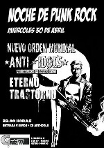 Anti-Idols + Eterno Trastorno en Madrid (Abril de 2014)
