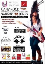 Canvirock: Luter + Lilith + Puerta 104 + Rumpelstinkin + Katarsick + Dais