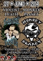 Violent Death + Monkey Planet