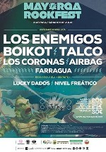 Mayorga Rock Fest: Los Enemigos + Boikot + Talco + Los Coronas + Airbag
