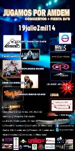 Jorge Valverde + Sexplosion + A Bajo Zero + Phoenix Rising