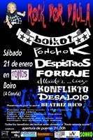 Rock por Paula: Boikot + Despistaos + Poncho K + Konflikto + Forraje + Desalojo + El Llanto de un Ciego
