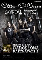 Children of Bodom + Cannibal Corpse