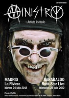Ministry + djerv en Madrid (Julio de 2012)