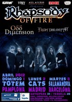 Rhapsody of Fire + Odd Dimension + From the Depth