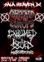 Exhumed + Rotten Sound + Magrudergrind