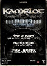 Kamelot + Xandria + Triosphere + Blackguard en Madrid (Noviembre de 2012)