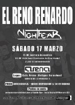 El Reno Renardo + Nightfear en Madrid (Marzo de 2012)
