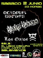 Atake Urbano + Octopus Garage + Los Gatos