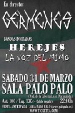 Germenes + Herejes + La Voz del Mimo