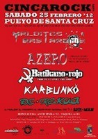 CincaRock: Malditos Bastardos + Azero + Batikano Rojo + Karbunko + De Rekua
