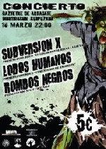 Subversion X + Rombos Negros + Lobos Humanos