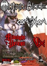 Tokyo Blade + Convixion + Midnight Priest + VX