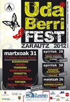 Uda Berri Fest: Txarrena + Bizardunak + Gatibu + Vendetta + Bongo Botrako