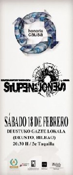 Stupenda Jones + Honoris Causa en Bilbao (Febrero de 2012)