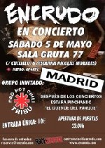 Encrudo + Red Hot Chili Tribu en Madrid (Mayo de 2012)