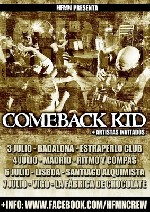 Comeback Kid + Misplace + Zombies and Diamonds