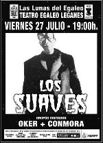 Los Suaves + Con Mora + Oker en Leganes (Julio de 2012)