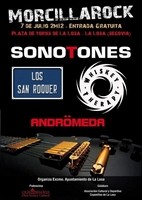 Sonotones + Los San Roquer + Whiskey Therapy + Andromeda