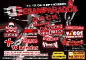 Desamparados Rock 2012: Lendakaris Muertos + Espasmodicos + Kolico + Spidikflotes + Vendetta Fucking Metal + La Jauria del Vicio + Kaldo Kasero + Lucha sin Descanso + Suite 13