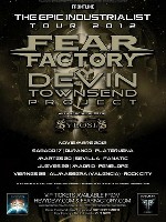 Fear Factory + Devin Townsend Project + Dunderbeist en Madrid (Noviembre de 2012)