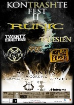 KonTrashTe Fest II: Twenty Fighters + Talesien + Raze + Display of Power + The Somberlain + Runic