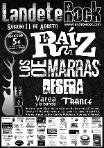 Landete Rock: La Raiz + Los de Marras + Desera + Varea y la Banda + Trance