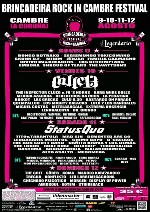 Brincadeira Rock in Cambre Festival: The Grit + Sober + Koma + Manolo Kabezabolo + Tregua + Konflikto + Leo I Arremecaghona + Chicharo Psicotico + Morgen + Display of Power + Aerosoul + Eotem + Strikeback