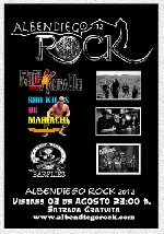 Albendiego Rock: Rockambado + 500 kilos de Mariachi + The Barflies