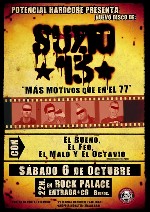 Suzio 13 + El Bueno,el Feo, el Malo y el Octavio en Madrid (Octubre de 2012)