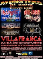 Monster of Rock Tribute Night: Iron What? + Bon Spirit + Metalmania + On the Road