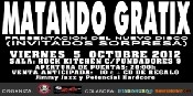Matando Gratix + Falkon Kresta en Madrid (Octubre de 2012)