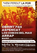 Obrint Pas + Aspencat + Los Chikos del Maiz