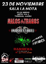 Malos Tragos + Inarrestabili + The Jodes + Barrena
