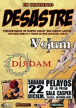 Desastre + Velum + Dirdam
