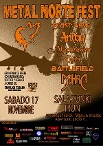 Metal Norte Fest: Ashra + Battlefield + Mandragora Negra + Ariday + Blast Wave