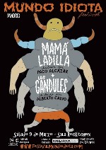 Mama Ladilla + Los Gandules en Madrid (Marzo de 2013)